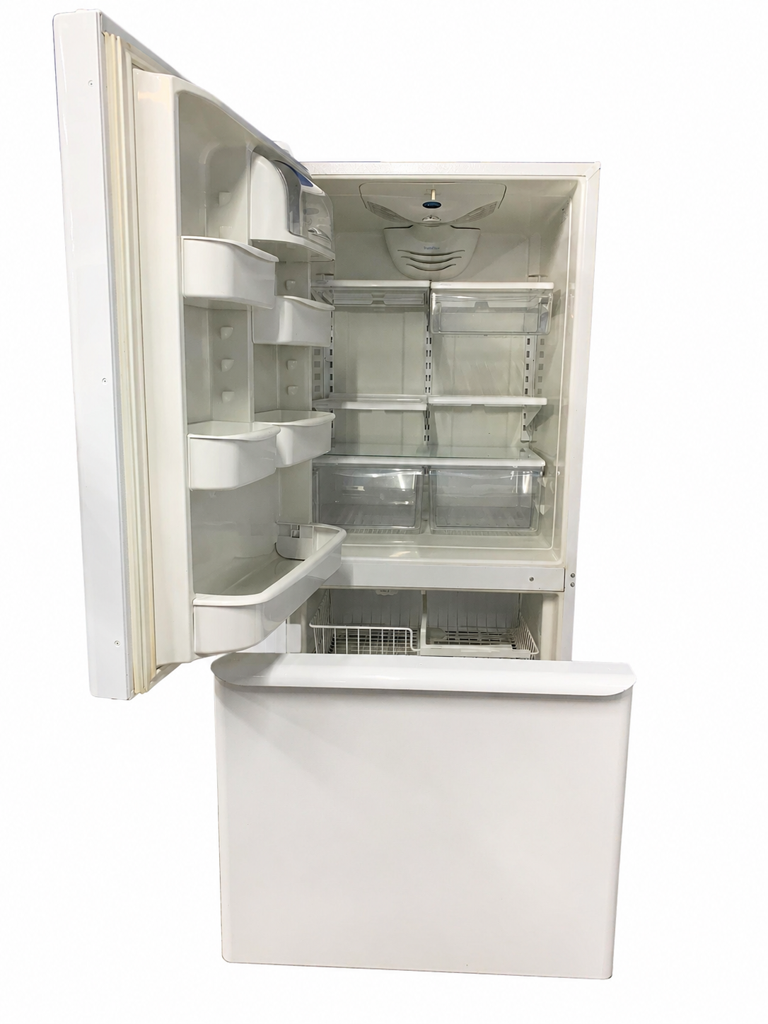 Refrigerador Amana 30" - Congelador inferior Blanco