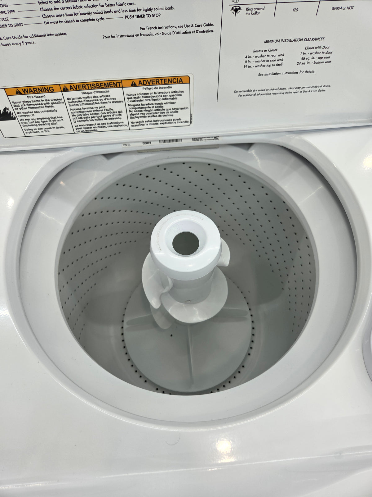 Lavadora whirlpool (DG39)