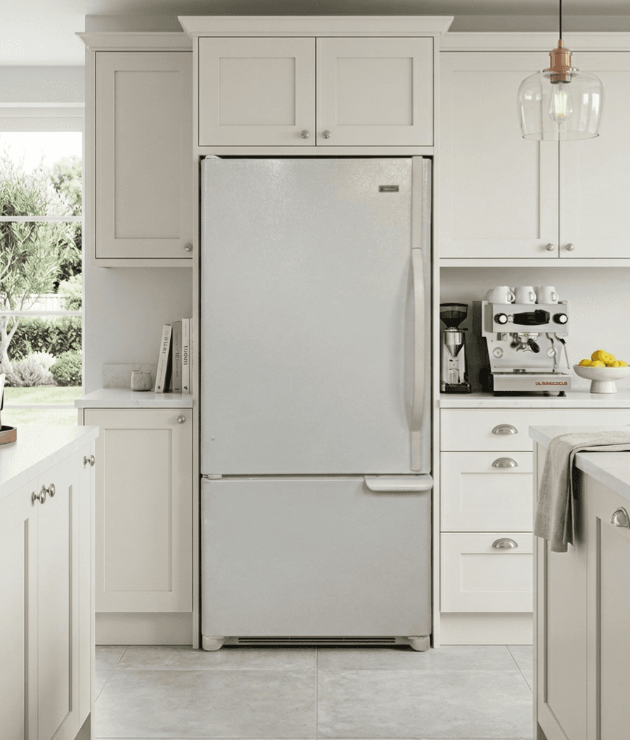 Kenmore 30" Bottom Freezer Refrigerator White - Refrigerator Refurbished 3