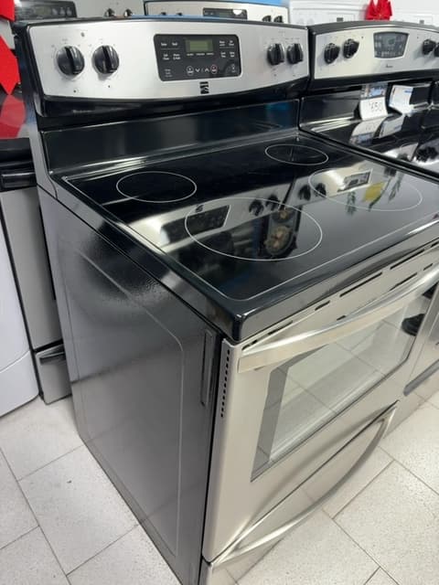 Kenmore 30" Estufa eléctrica de vidrio Plateado - Estufa Reacondicionado 3