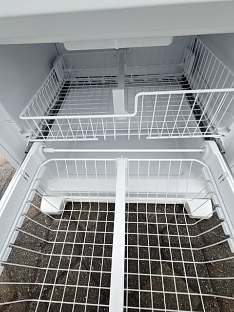 Amana 30" Refrigerador con congelador inferior Blanco - Refrigeradora Reacondicionado 4