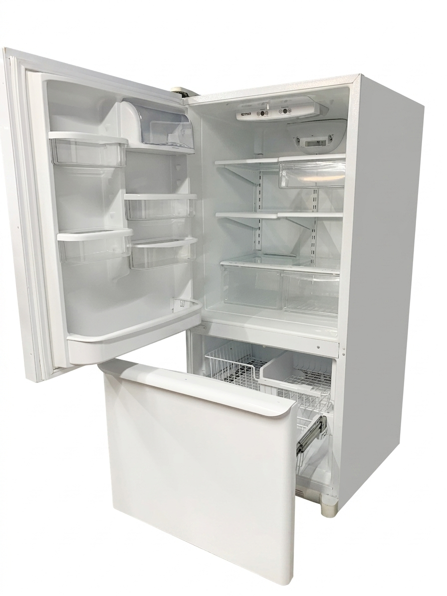 Refrigerador Kenmore 30” Blanco – Congelador Inferior