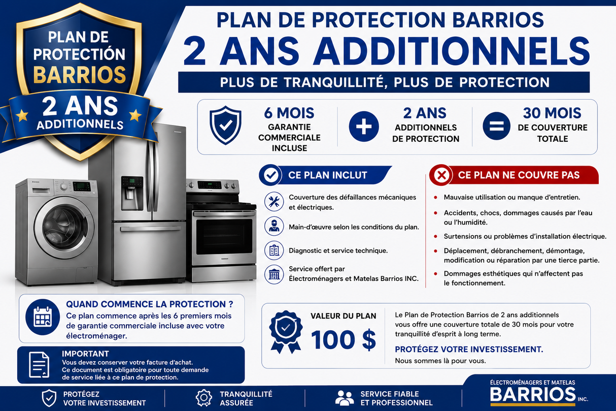 Plan de Protección Barrios – 2 años adicionales