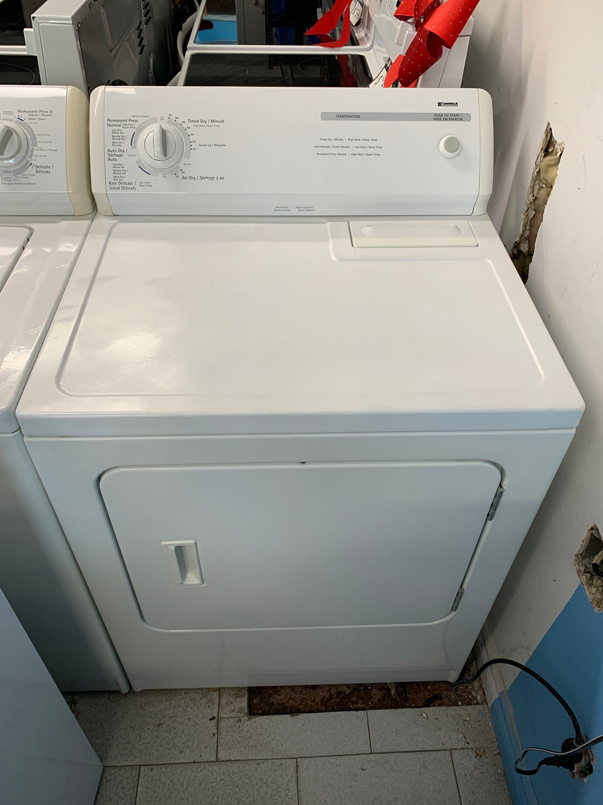 Secadora Kenmore (Reacondicionado)