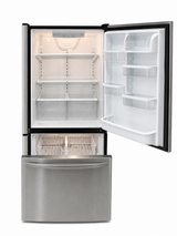Refrigerador Whirlpool Acero Inoxidable Congelador Inferior - Reacondicionado