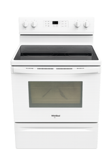 Cocina Eléctrica Whirlpool Blanca con Horno Amplio (Reacondicionada)