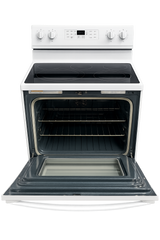 Cocina Eléctrica Whirlpool Blanca con Horno Amplio (Reacondicionada)
