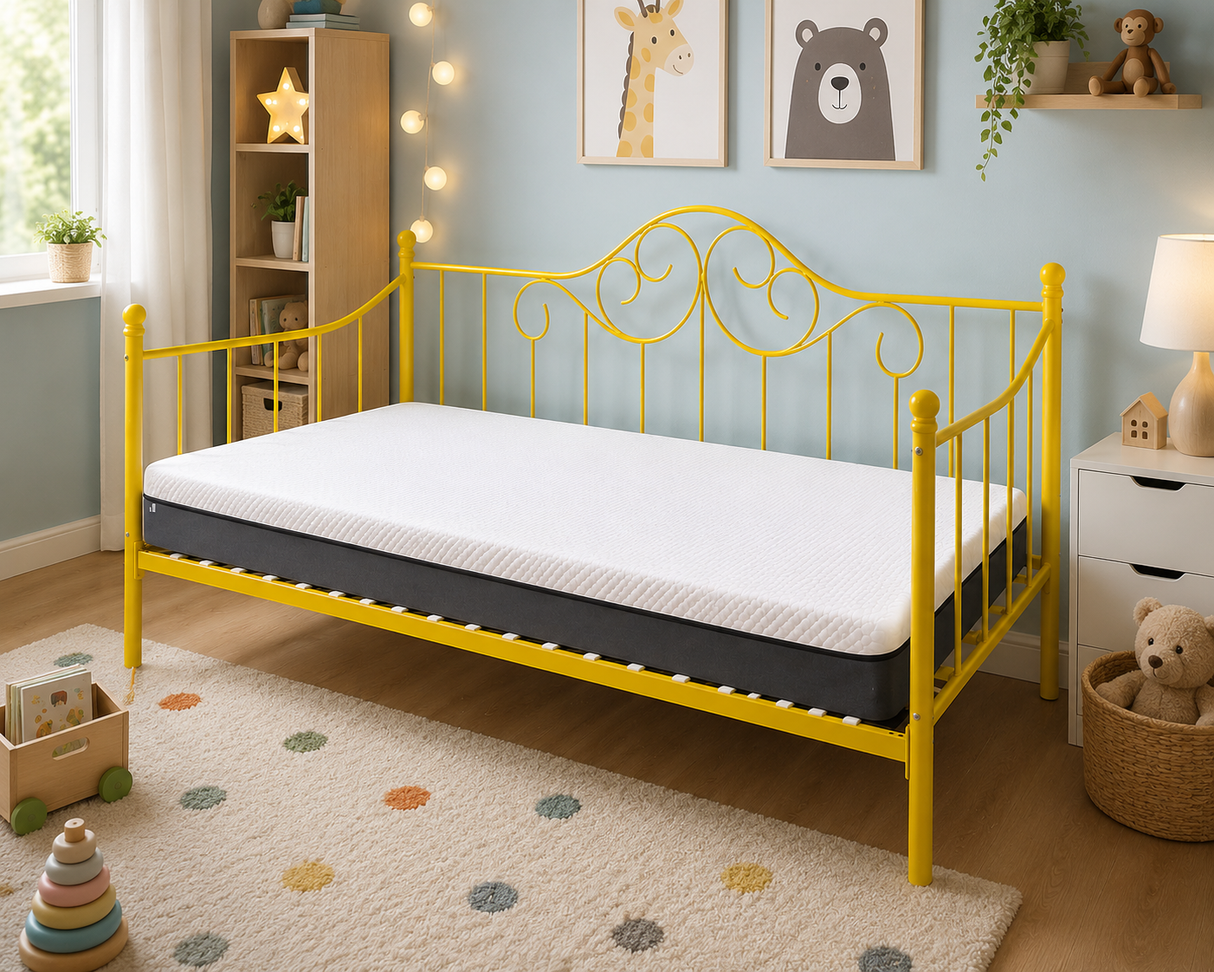 Cama simple Amarillo (lz0049)