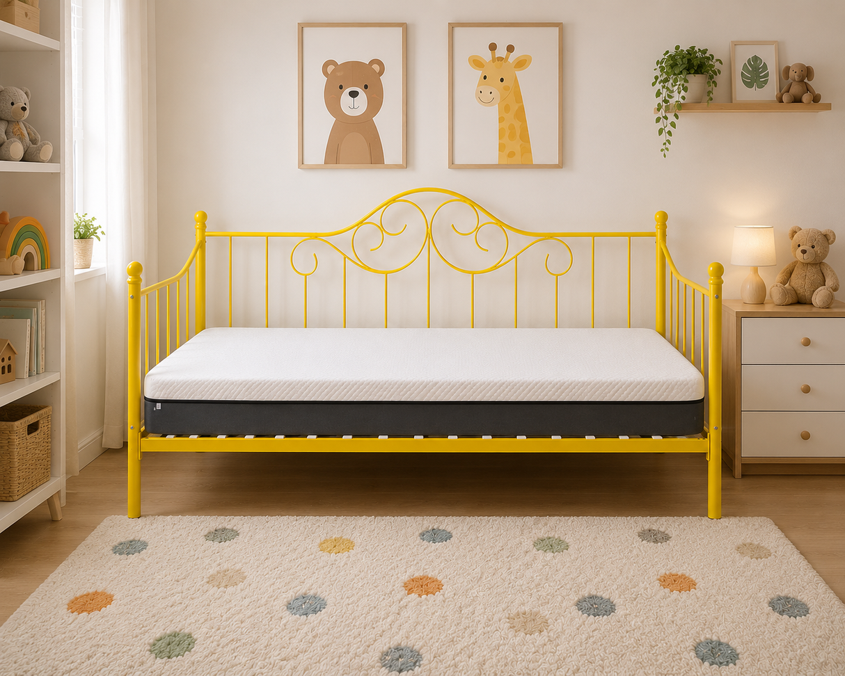 Cama simple Amarillo (lz0049)