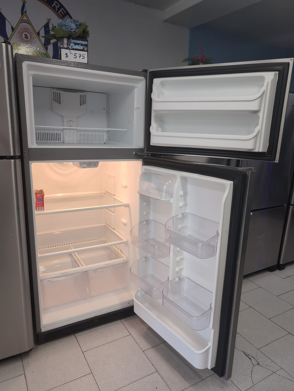 Refrigerator frigidare congelador arriba (LZ001)