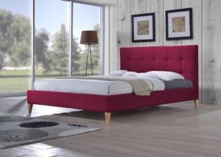 Cama Queen Roja (lz0052)