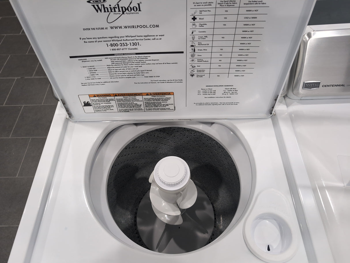 Pack lavadora mas secadora MAYTAG (E0002)