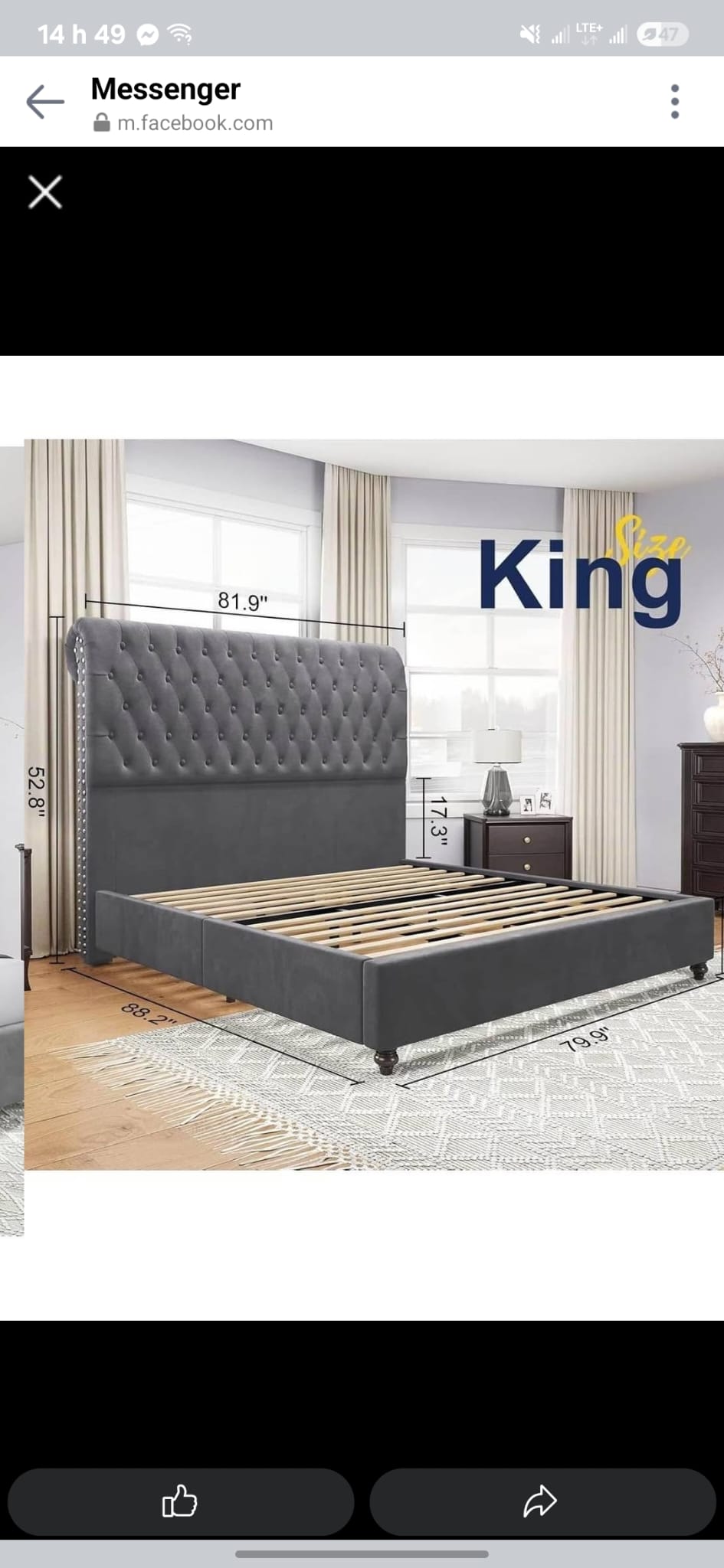 Cama king (lz0039)