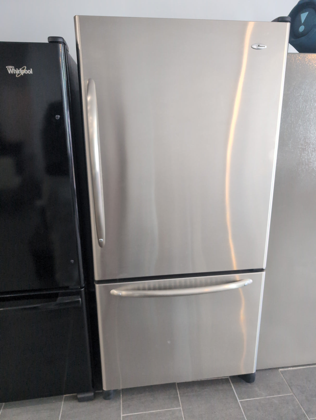 Refrigerador AMANA stainless steel (R0018)
